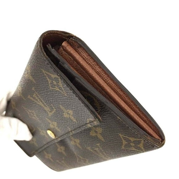 💯 Auth Louis Vuitton Sarah Bifold Wallet Monogram - Picture 5 of 8